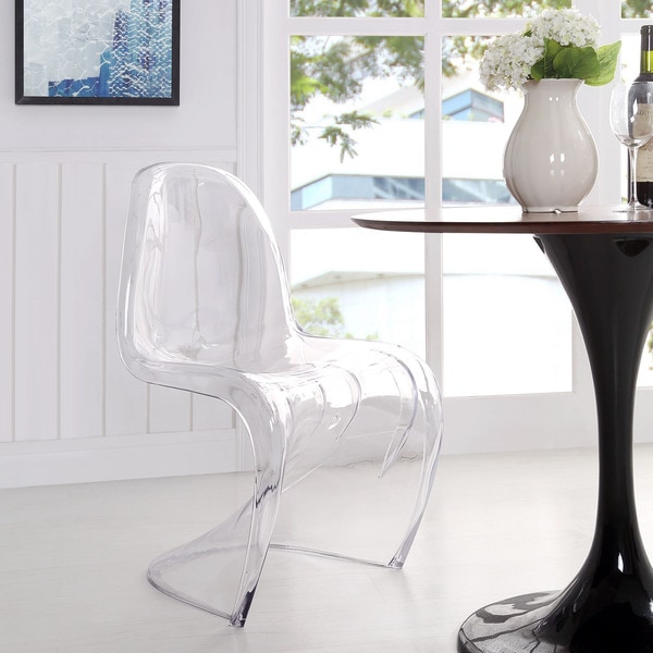 Clear Acrylic Dining/ Dining Chair Free Shipping Today Overstock