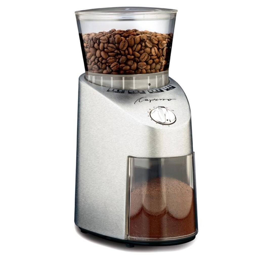 Capresso 565.05 Infinity Stainless Steel Conical Burr Grinder (Refurbished)