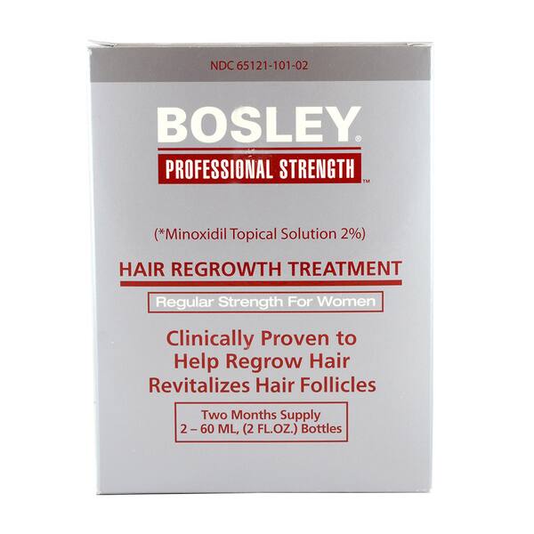 Shop Bosley Women S 2 Ounce Hair Regrowth Treatment Free