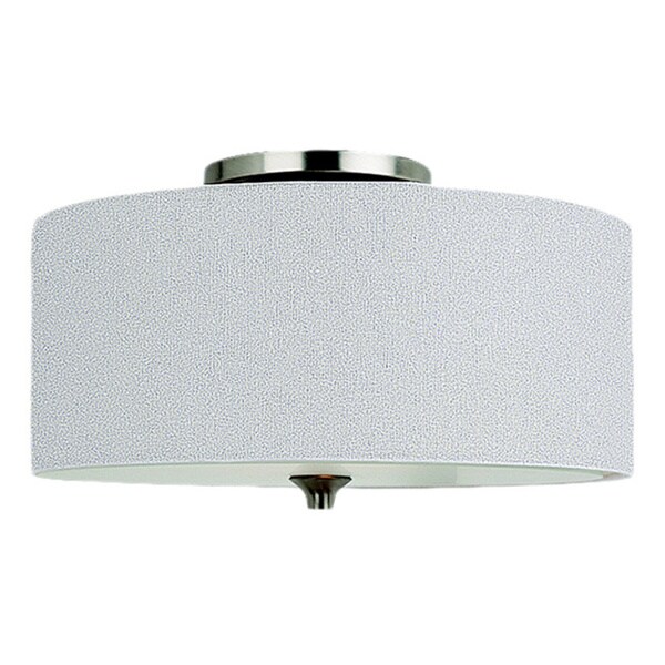 Shop Fluorescent 2-light Stirling Ceiling Flush Mount ...