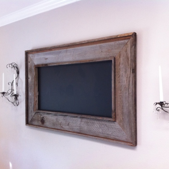 Reclaimed Wood Chalk Board