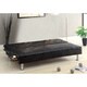 Shop Furniture of America Enzhell Contemporary Tufted Leatherette Futon ...