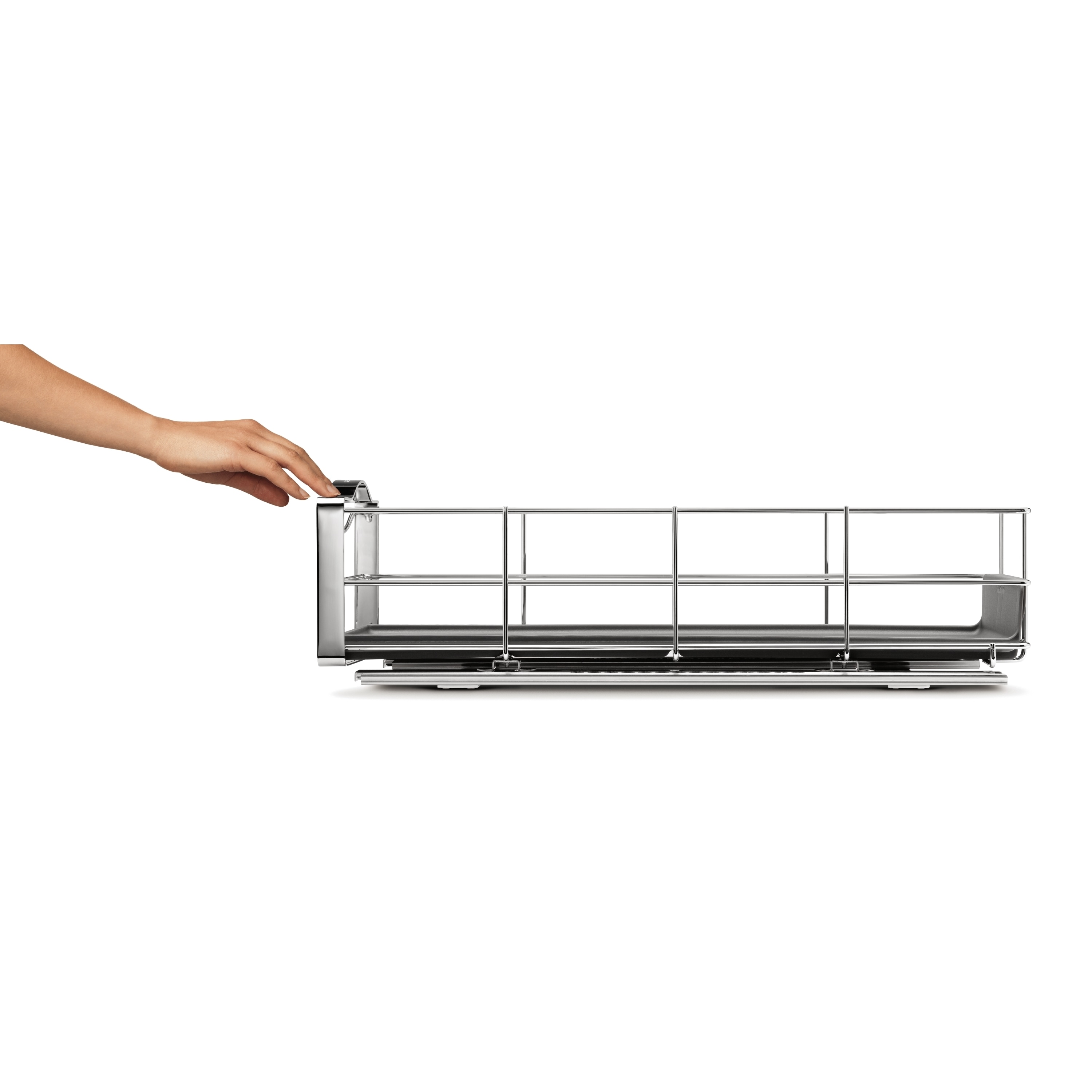 9 inch pull-out cabinet organizer - simplehuman