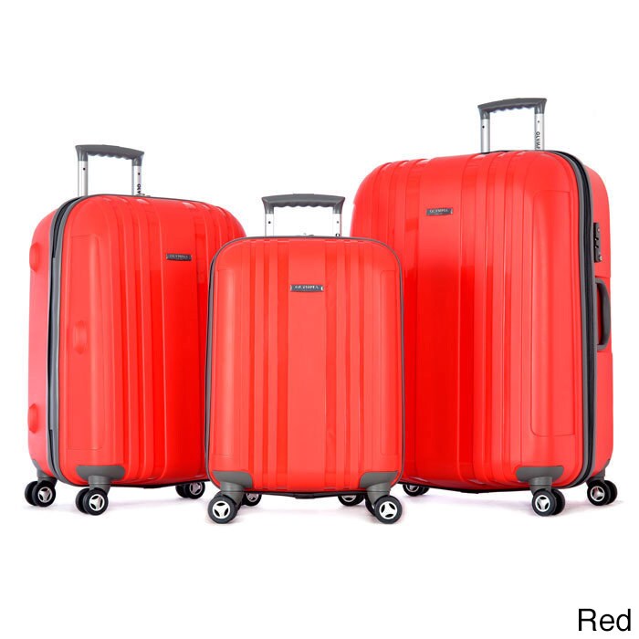 Olympia Tank 3 piece Hardside Spinner Luggage Set