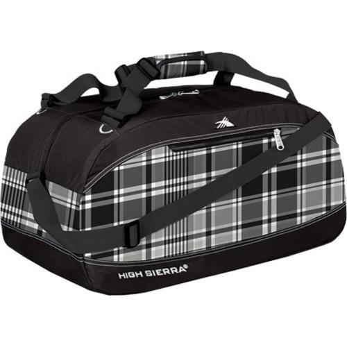 High Sierra 24in Pack n go Duffel Mad For Plaid/black