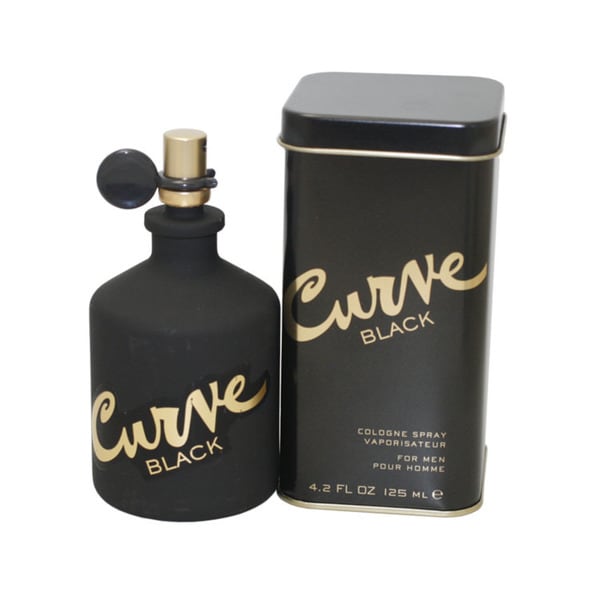 Liz Claiborne Curve Black Mens 4.2 ounce Cologne Spray  