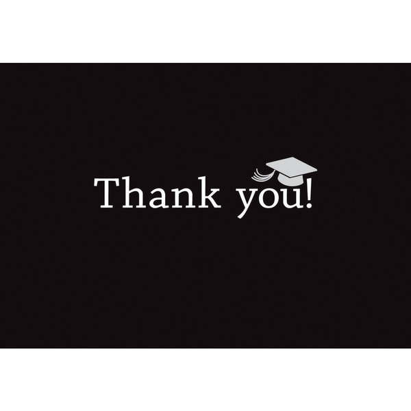 Classic Graduation Thank You Note Card Set   Shopping   The