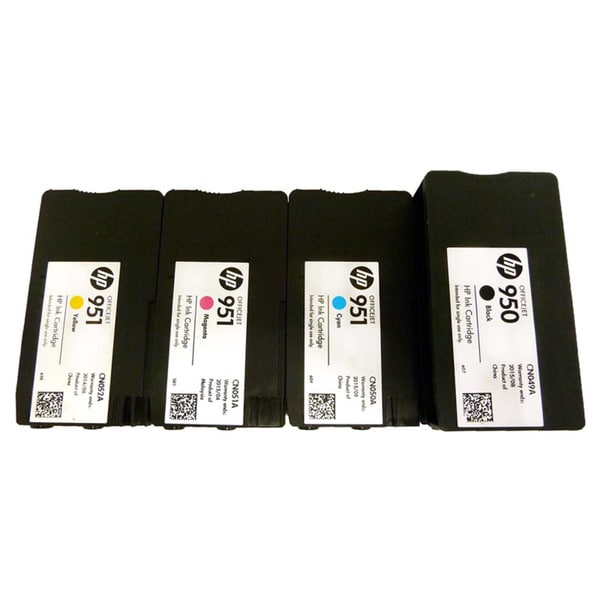 4PK Genuine HP 950 951 CN049A CN050A CN051A CN052A Ink OfficeJet Pro 200 251 276 8100 8600 8600 N911 N811 Inkjet Cartridges