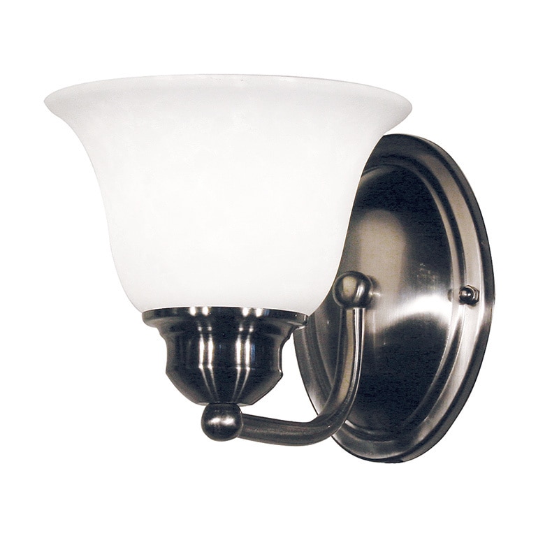 Huntingdale Brushed Nickel 1 light Vanity Sconce