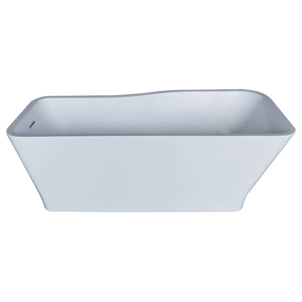 Mountain Home Berne 32x69-inch Acrylic Soaking Freestanding Bathtub