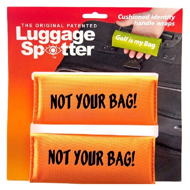 Original Patented Orange Not Your Bag Luggage Spotter (set Of 2)