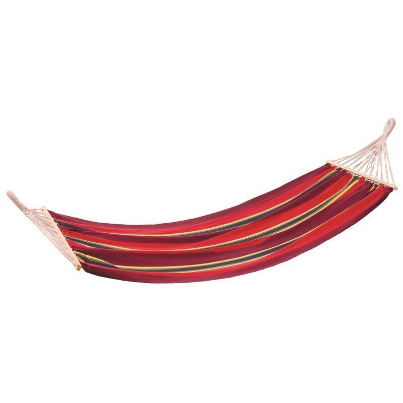 StanSport Stansport Cotton Blend Bahamas Hammock - Red - 78 inch L x 37 inch W x 1 inch H