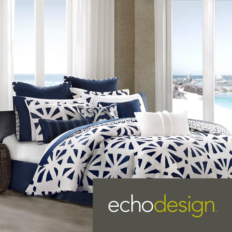 Echo African Sun Cotton 3 piece Comforter Set
