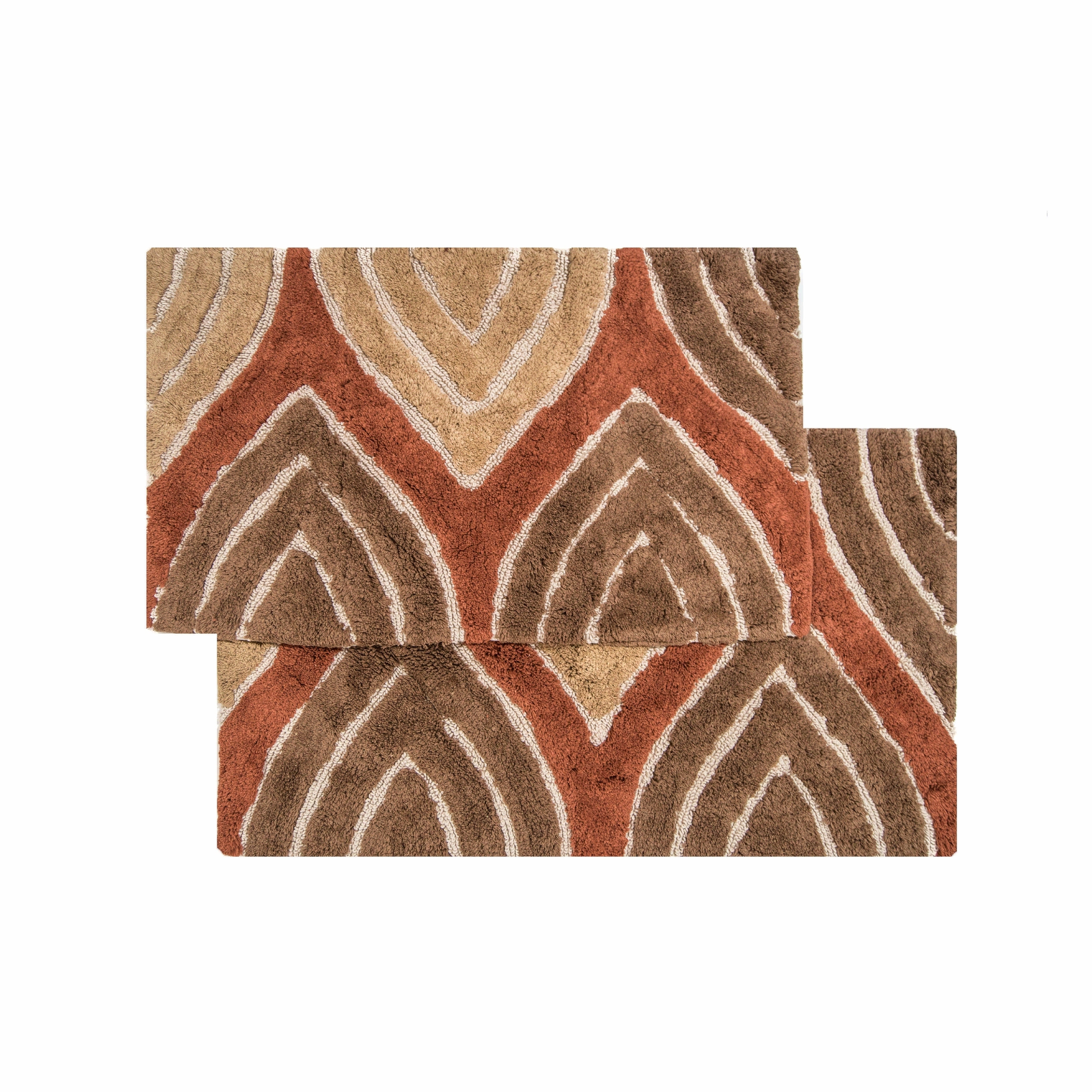 Chesapeake 2-Piece Davenport Bath Rug Set - Spa