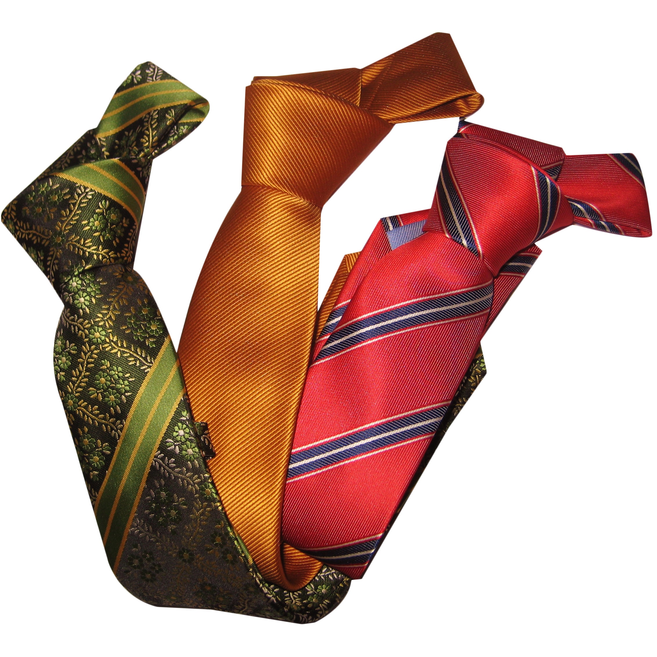 Dmitry Boys Italian Silk Patterned Ties (set Of 3)