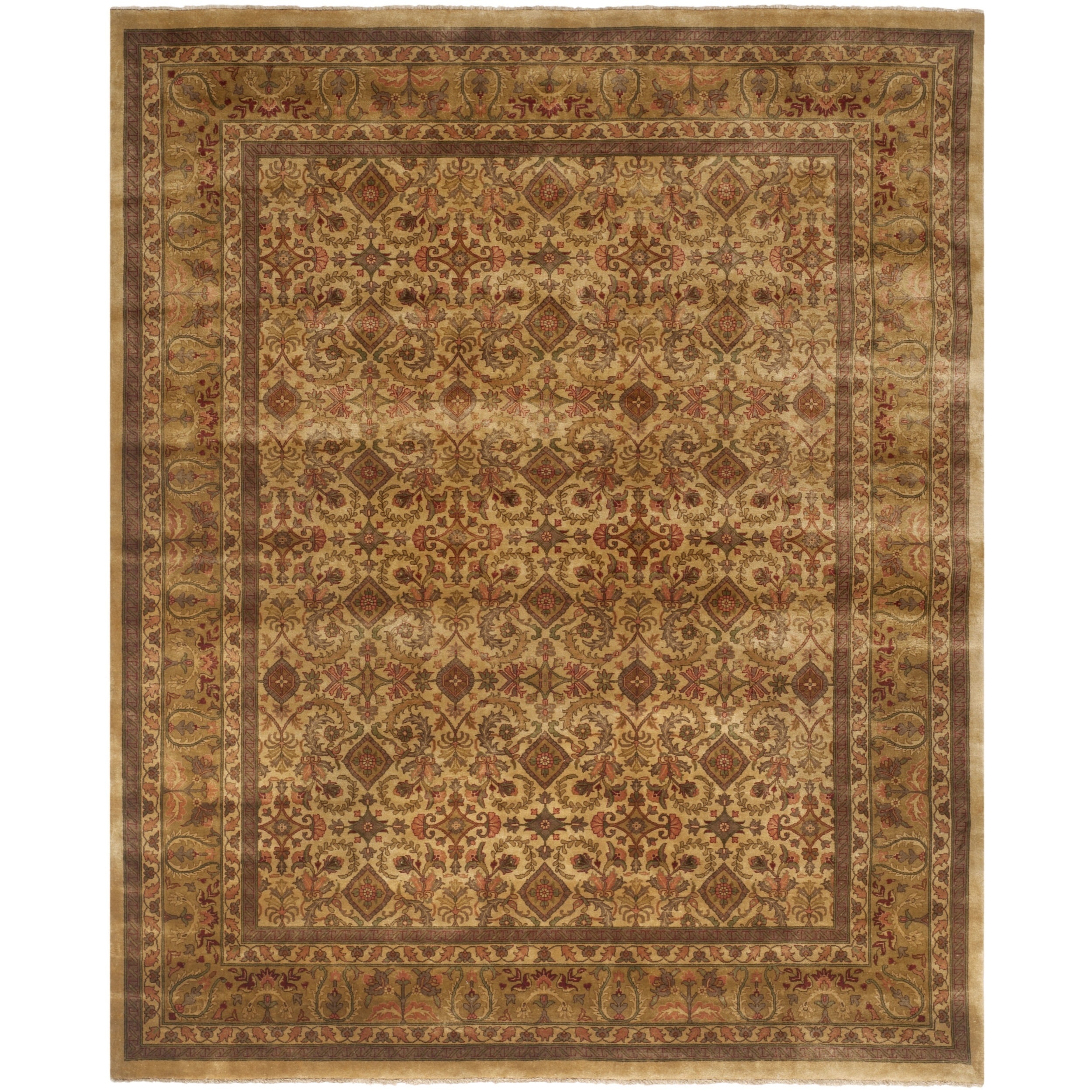 Safavieh Hand knotted Farahan Sarouk Multi Wool Rug (6 X 9)