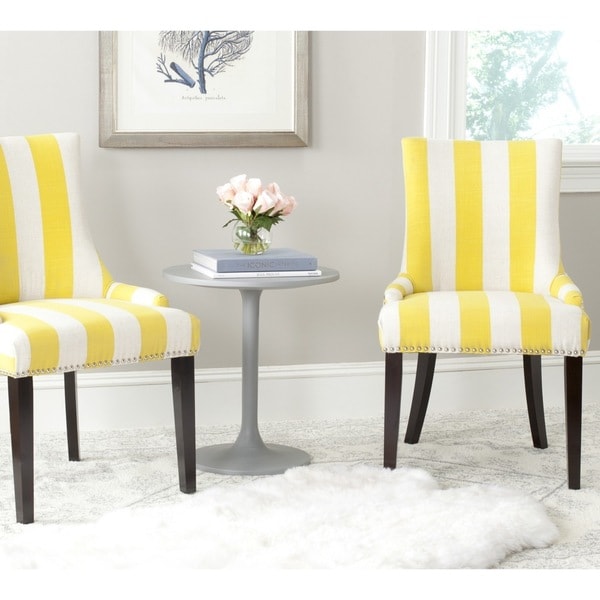 yellow dining chairs set of 2