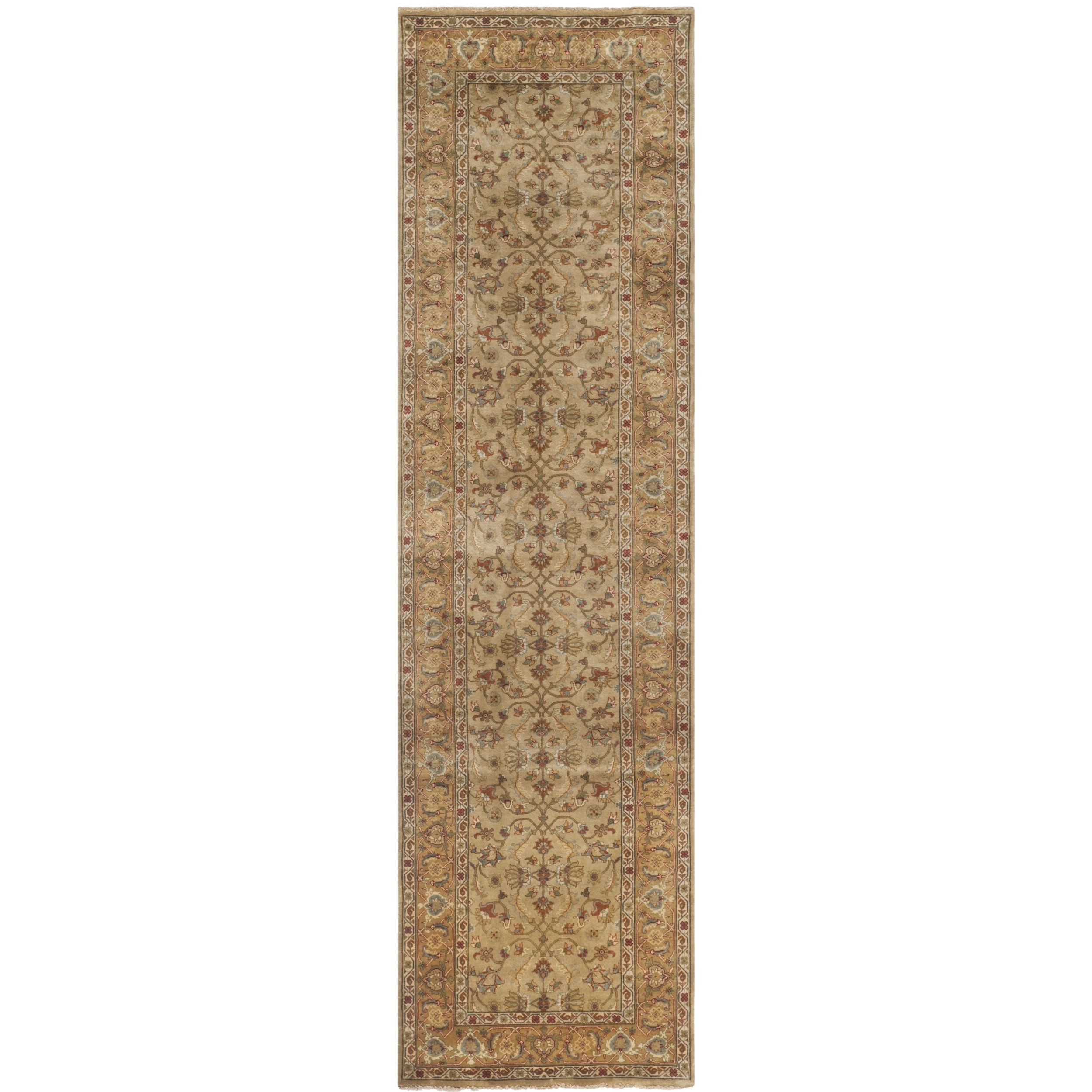 Safavieh Hand knotted Farahan Sarouk Ivory/ Gold Wool Rug (29 X 10)