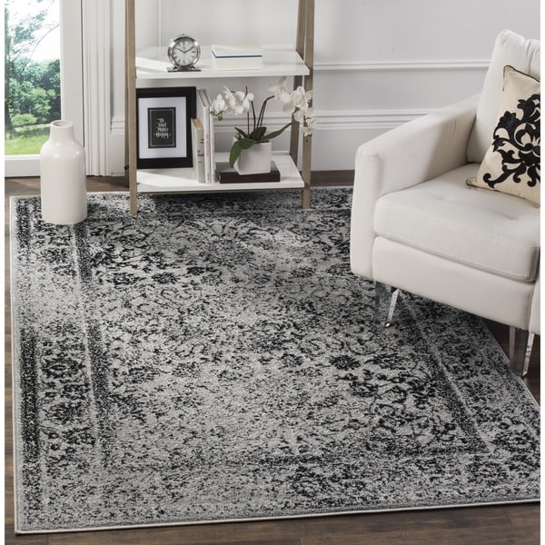 Safavieh Adirondack Vintage Distressed Grey / Black Large Area Rug 9