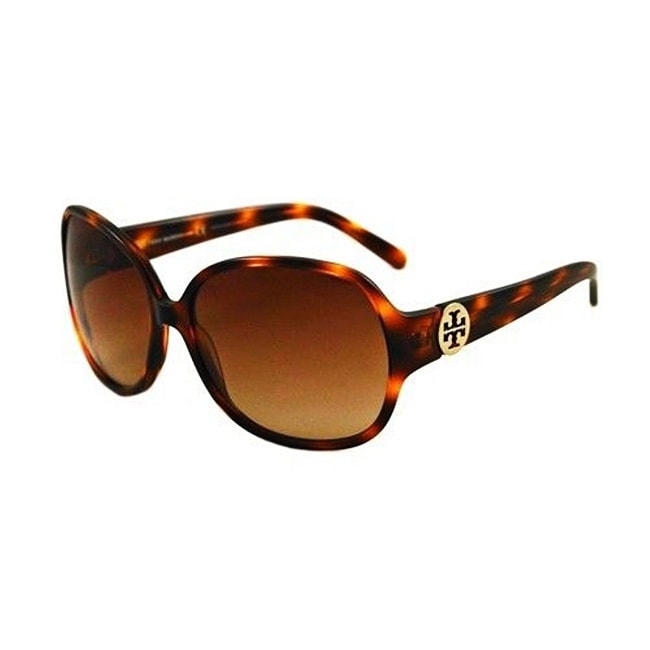 Tory Burch Womens Tortoise/brown Gradient Sunglasses