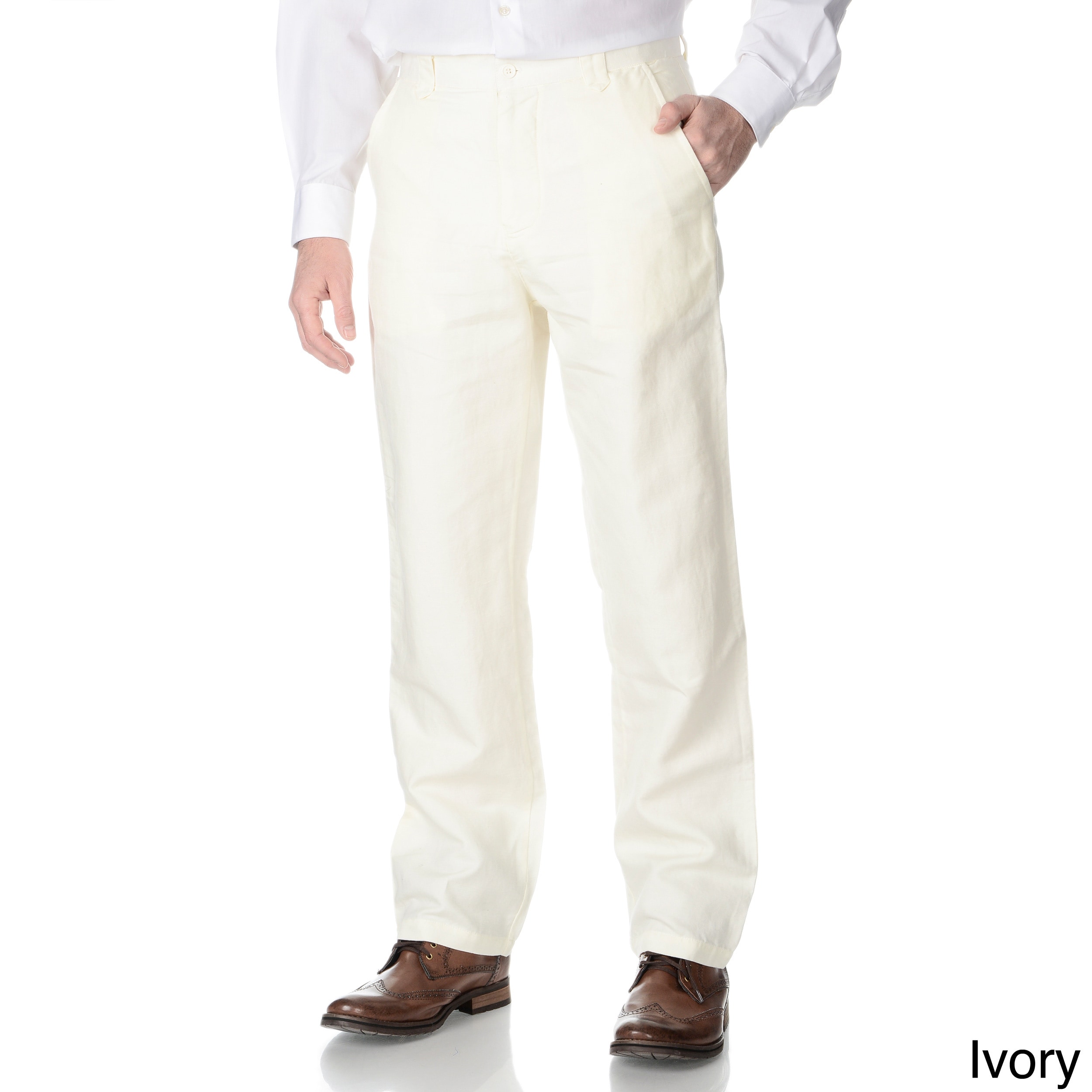 Numerio Mens M120 Suit Separate Linen Pants