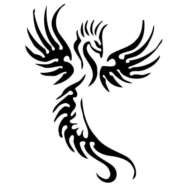 Dragon Tattoo Vinyl Decal - Overstock - 8949983