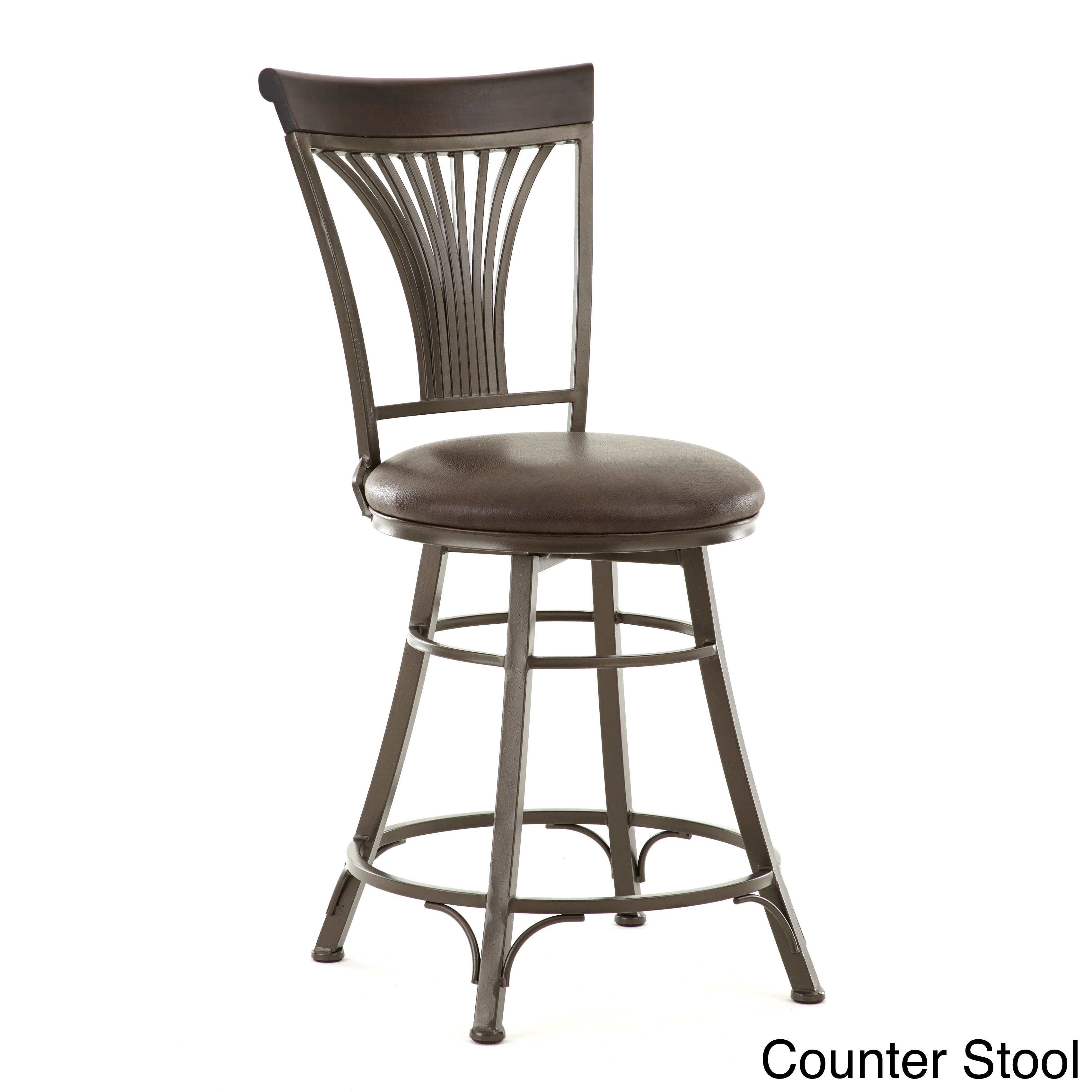 Carla Metal Swivel Stool