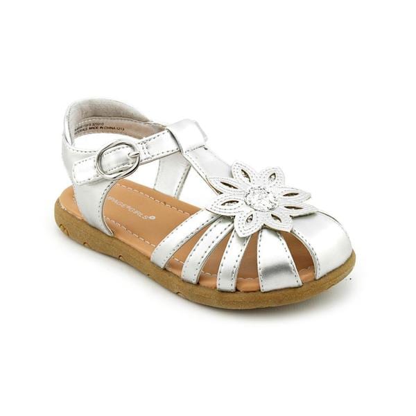 Rampage Girls Girl (Toddler) 'Lil Kelsey' Faux Leather Sandals Sandals