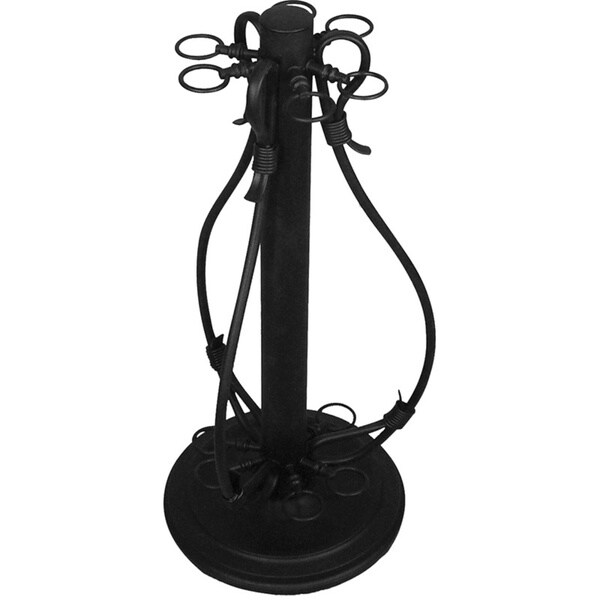 Z-Lite Sand Black Billiard Cue Stand