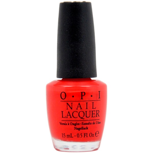 OPI Red My Fortune Cookie Nail Lacquer