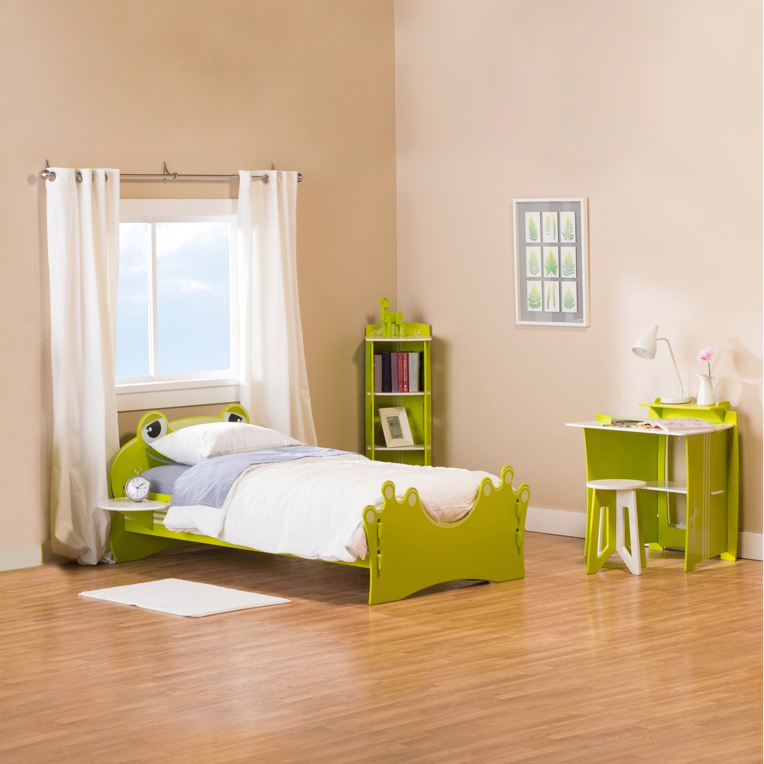Rst Brands Rst Brands Legare Frog 3 piece Bedroom Set Green Size Twin