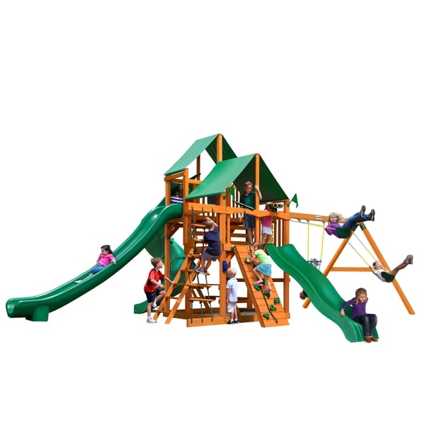 gorilla playsets slides & gyms outing iii