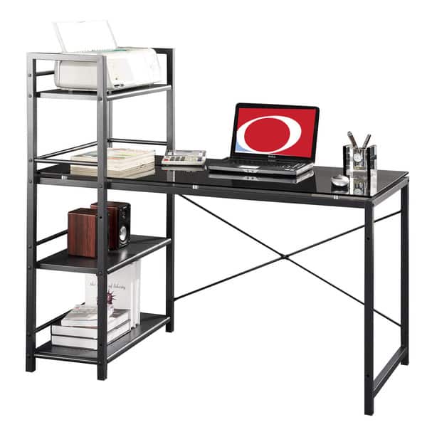 Shop Modern Designs Home Office Computer Desk And Bookcase