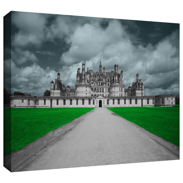 ArtWall Revolver Ocelot Castle Gallery Wrapped Canvas