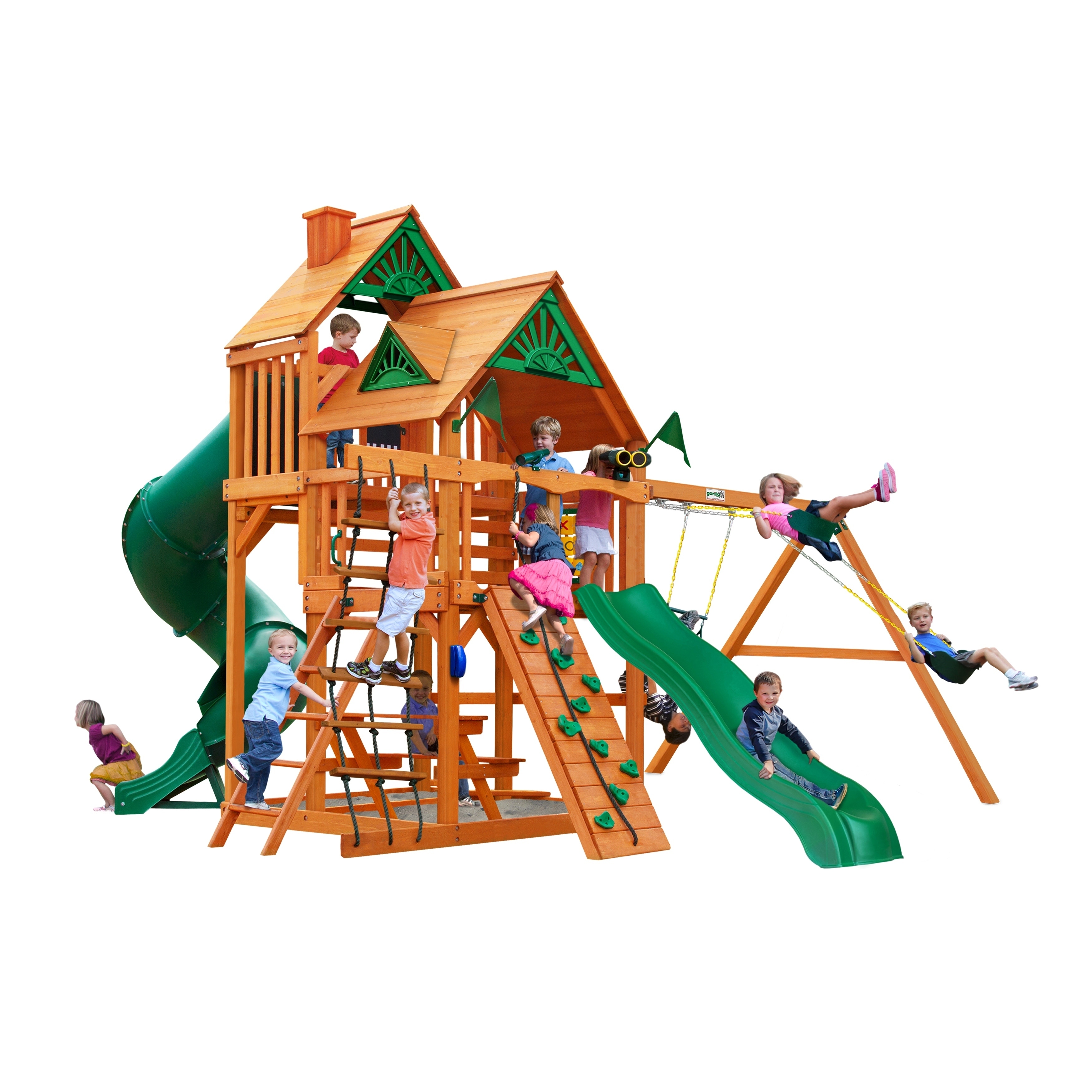 Gorilla Playsets Great Skye I Ap Cedar Swing Set