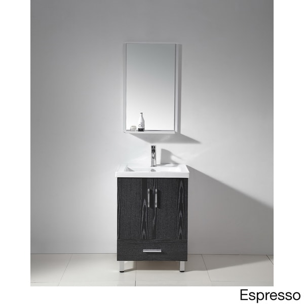 Single Sink 24 Inch White Ceramic Top Bathroom Vanity And Mirror   Espresso Wood Vein Single Sink 24 Inch White Ceramic Top Bathroom Vanity And Mirror F633b736 7407 4475 85cb E84ee7400ed2 600 