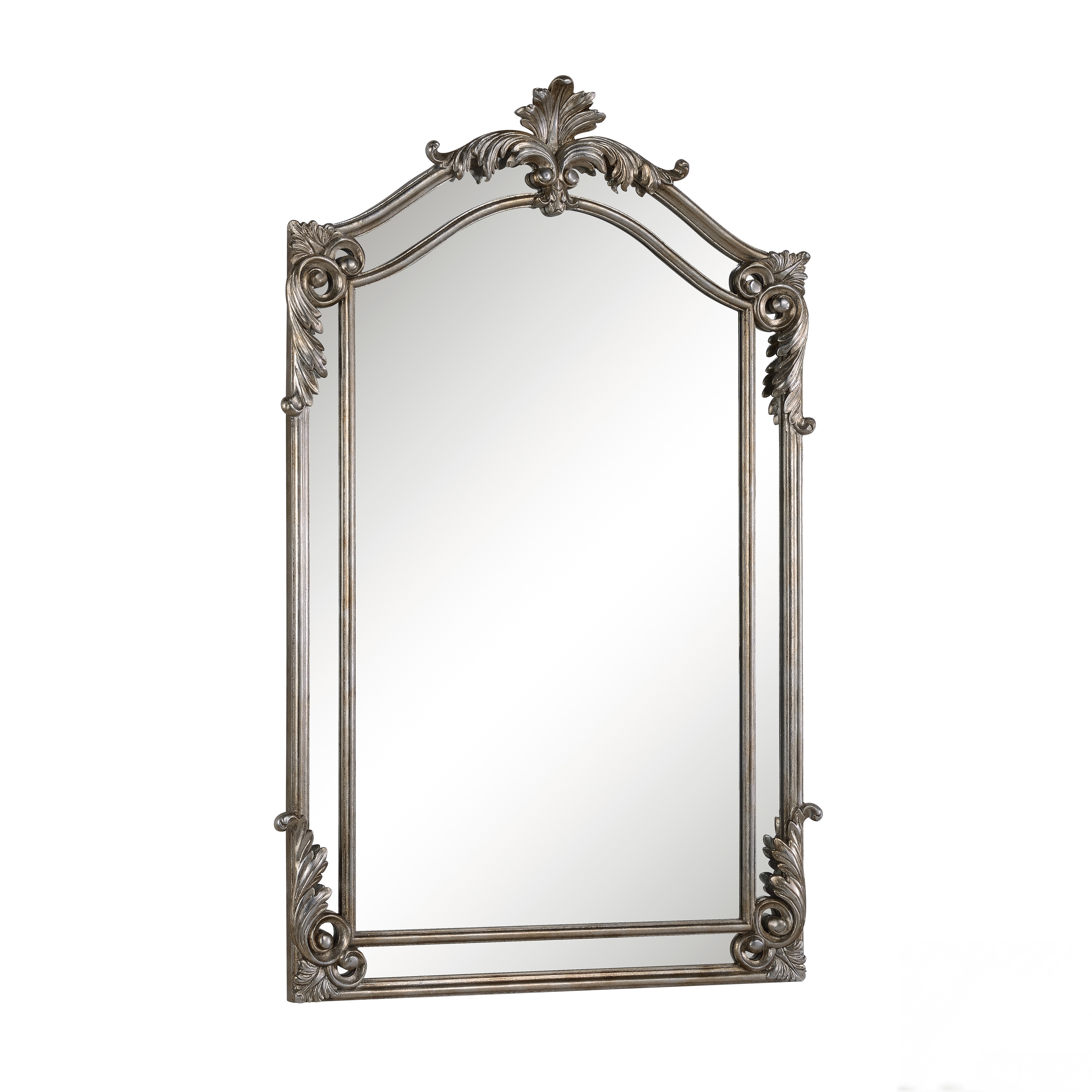 Christopher Knight Home Antiqued Silvertone Wall Mirror