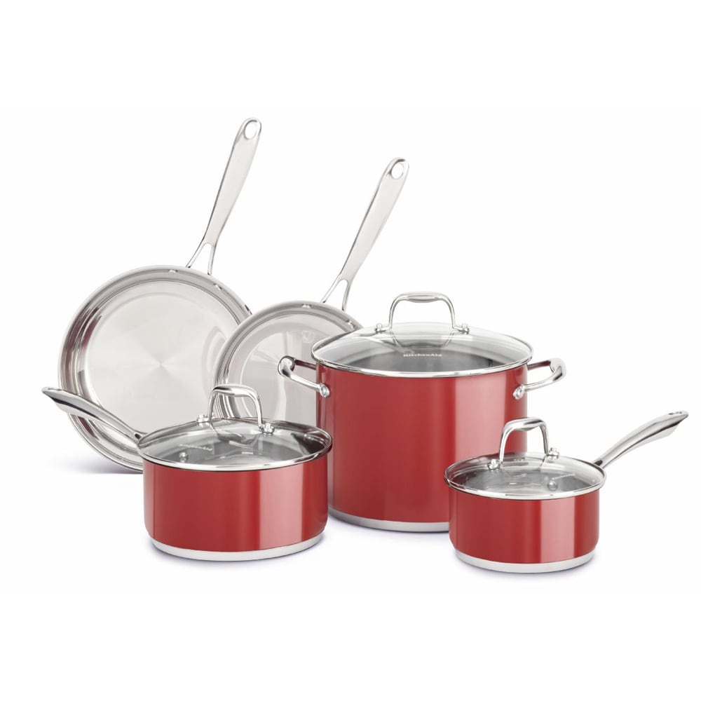 KitchenAid Cookware Set, 8-Piece - Elevate Your Culinary Journey with Essentials