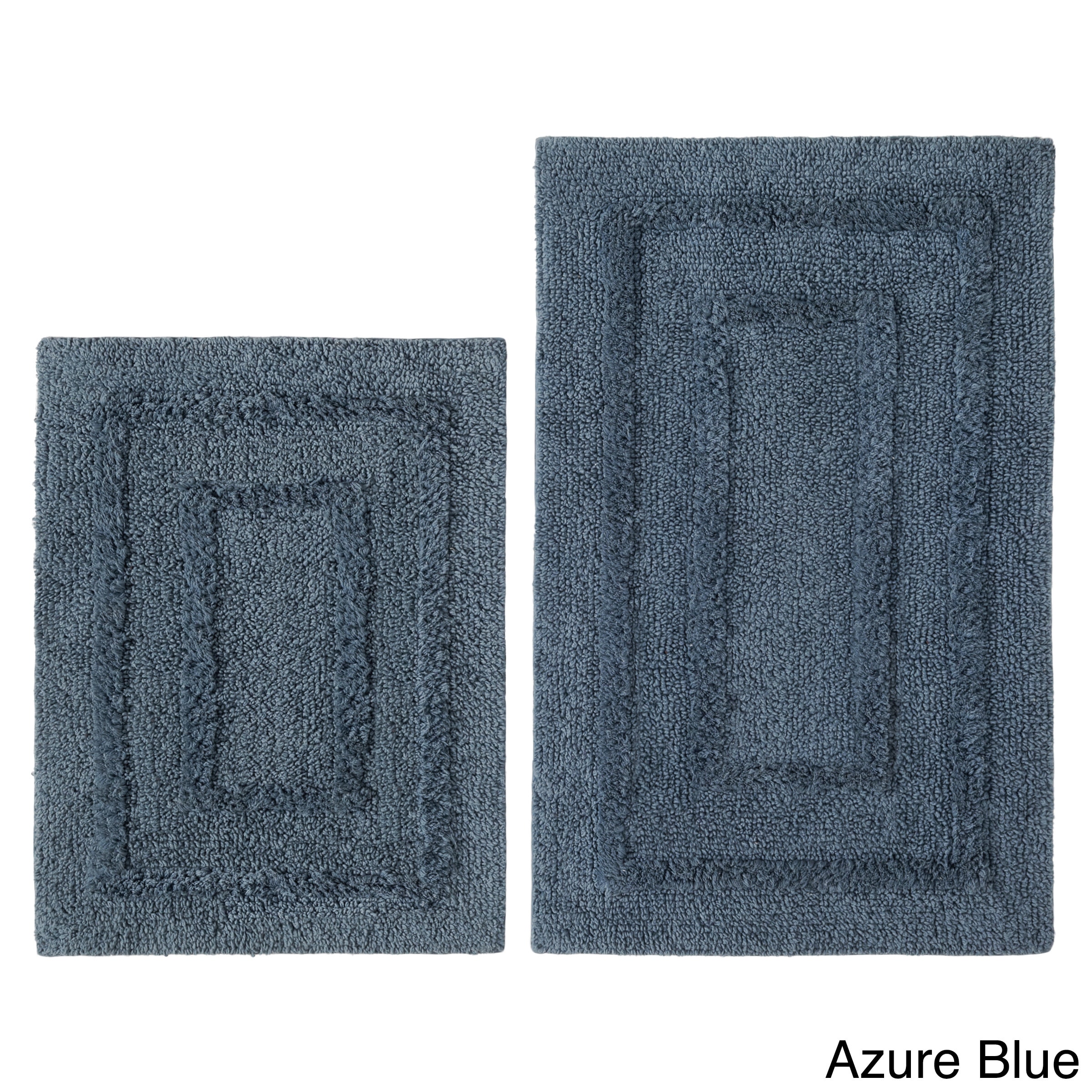 Celebration Solid Reversible 2 piece Bath Rug Set