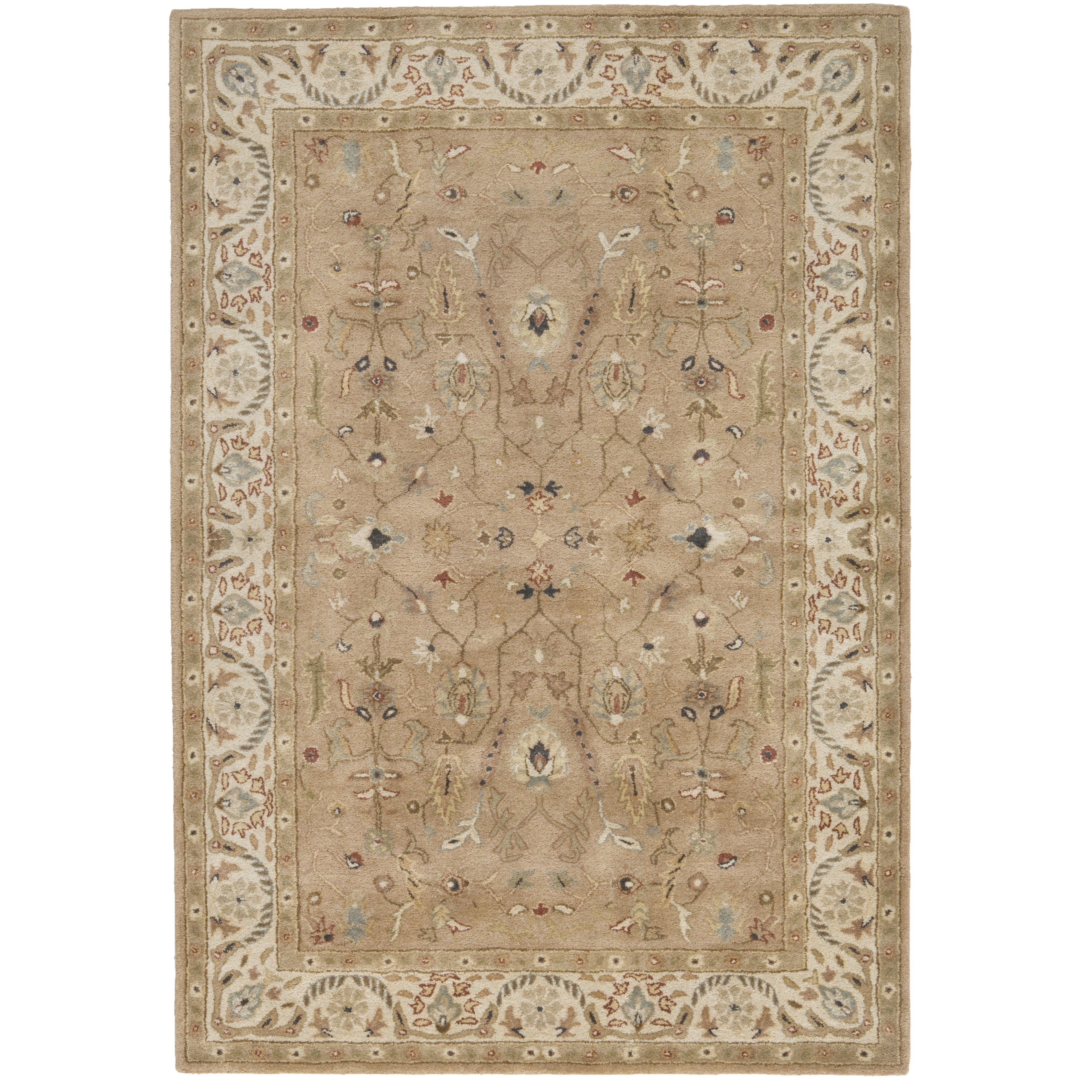 Renaissance Burgundy Area Rug (36 X 56)