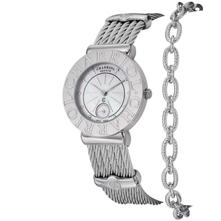 Charriol Womens 028SD1.540.552 St Tropez Mother of Pearl Diamond