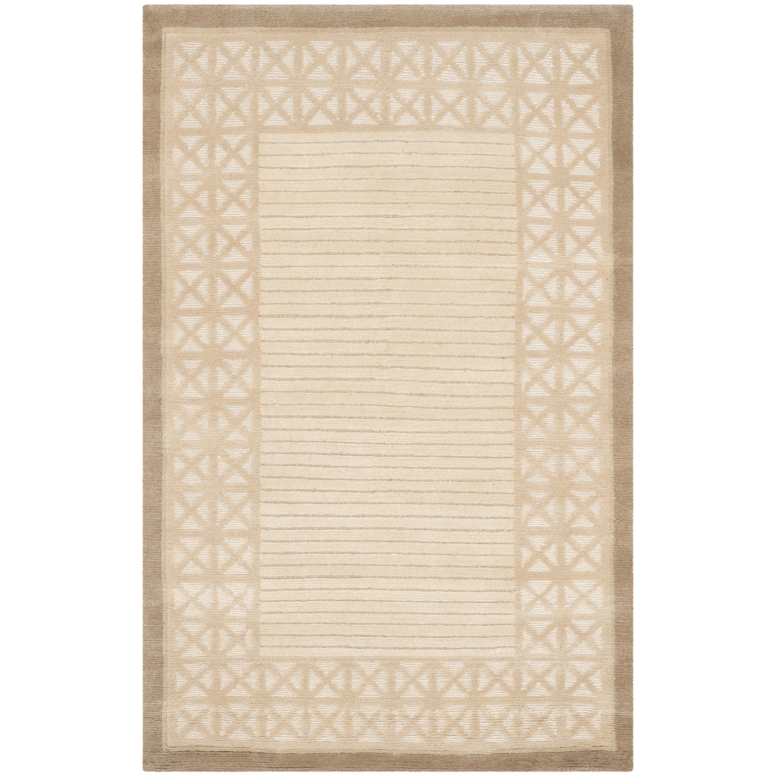 Safavieh Hand knotted Nepalese Multi Wool Rug (4 X 6)