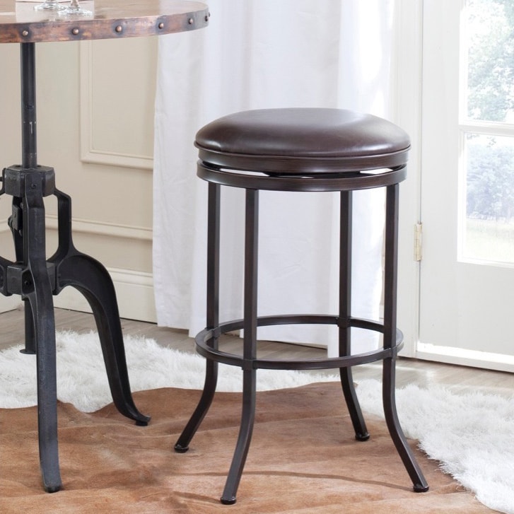 Safavieh Althorn Brown Barstool