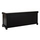 Shop Safavieh Lonan Black/ White Storage Bench - On Sale ...