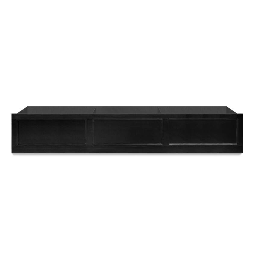 Bennett Black Wood Trundle