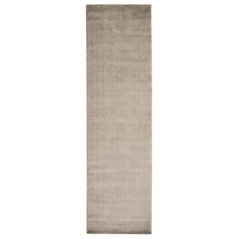 Nourison Starlight Area Rug - 2'3" x 8' Runner - Light Grey