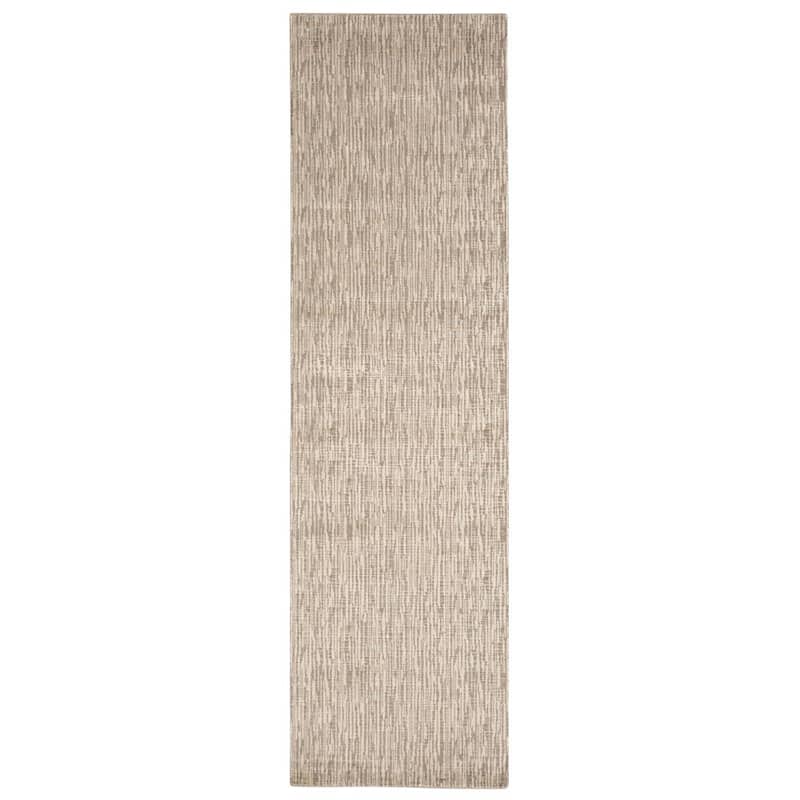 Nourison Starlight Area Rug - 2'3" x 8' Runner - Silver/Grey - Runner/Rectangle