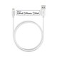Apple Lightning USB Cable for iPhone 8 / 8 Plus/ 7/ 7 Plus/ 6S/ 6S Plus/ 6/ 6 Plus/ iPad/ iPod (Bulk Packaging) - Thumbnail 4