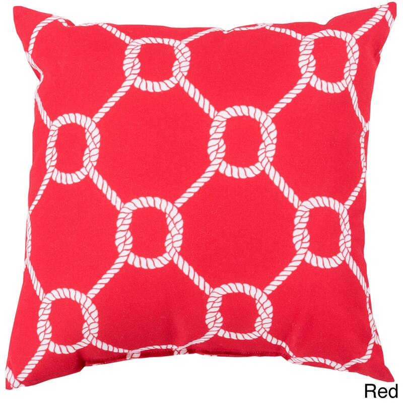 Sailors Circle Knot Indoor/Outdoor Decorative Throw Pillow