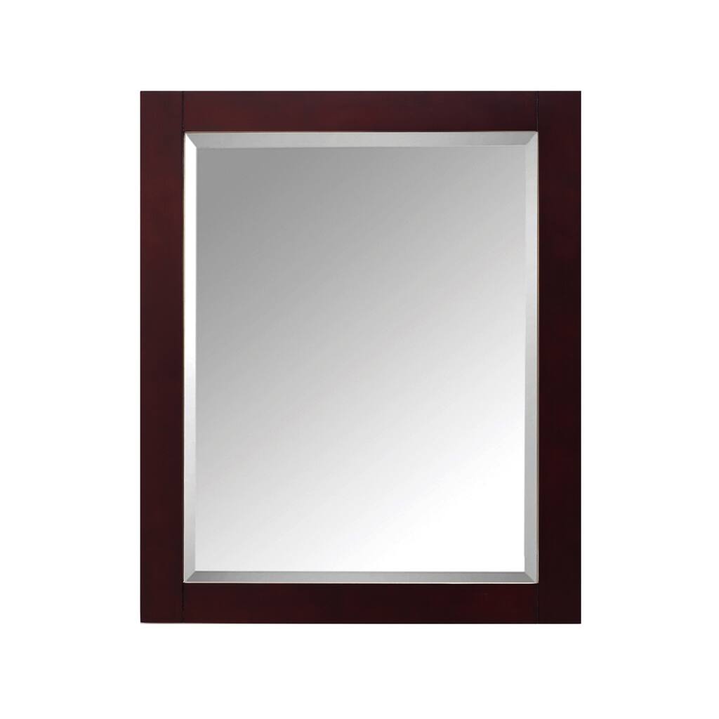Avanity Modero 28 in. Wall Mirror - Espresso - 28"W x 32"H
